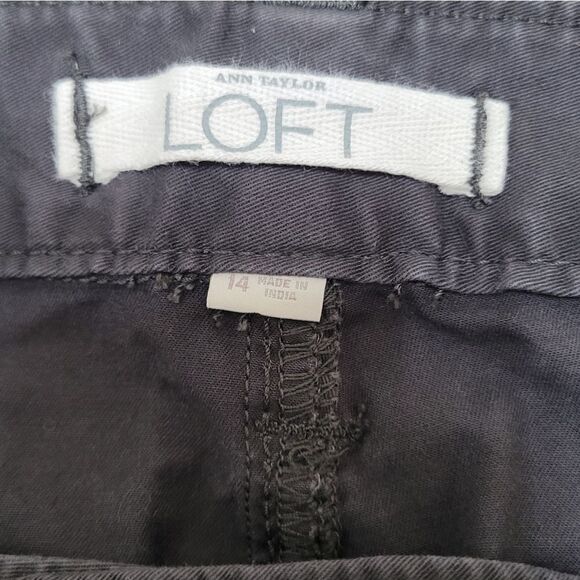 Loft grey bootcut slacks - Picture 4 of 5
